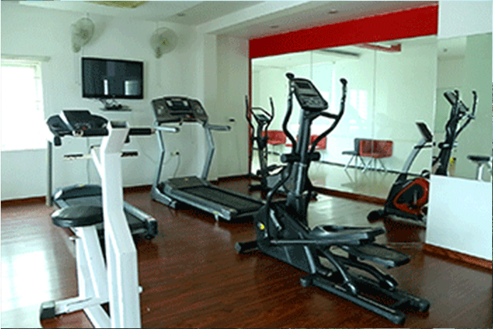 gym at Hallmark county